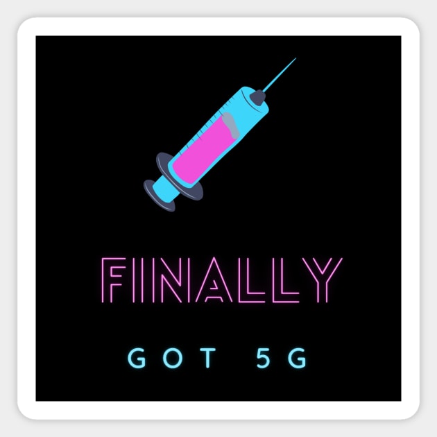 Finally got 5g Sticker by GOT A FEELING